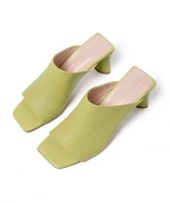 L37 Pantolette Hoch Green Damen -Moves Offizieller Webshop c685323d0e4c47a38b0ee725a7adef49