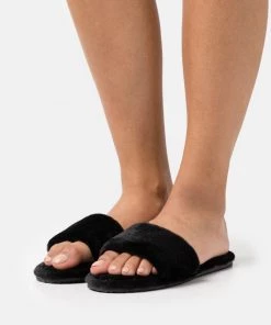 L37 Damen BLANCA Pantolette Flach Black