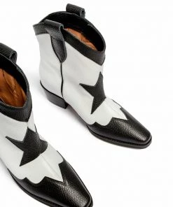 L37 SKY FULL OF STARS Ankle Boot White Black Damen -Moves Offizieller Webshop d10b3889b71048a49ce38ef6dc8e45da