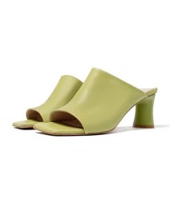 L37 Pantolette Hoch Green Damen -Moves Offizieller Webshop d43c37d55ae541be86ee50c2396e729d
