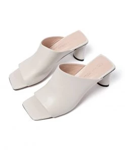 L37 Damen Pantolette Hoch White -Moves Offizieller Webshop d9a2f576296649f1a362257548555016