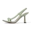 L37 Damen BELL Riemensandalette Green