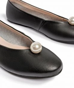 L37 Damen SOFT PEARL Klassischer Ballerina Black -Moves Offizieller Webshop e74c8b90d583402cbd1ae58f84f31d46