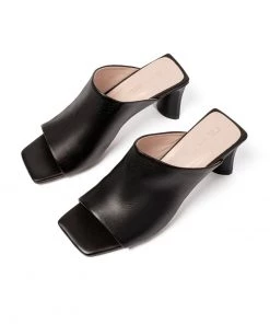 L37 Damen Pantolette Hoch Black -Moves Offizieller Webshop e760e819fbbb4f72a28e0d8acbe9b965