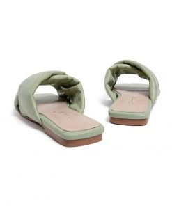 L37 Damen COSTA BRAVA Pantolette Flach Green -Moves Offizieller Webshop e789dec387c648bebebe6adefb6667f5