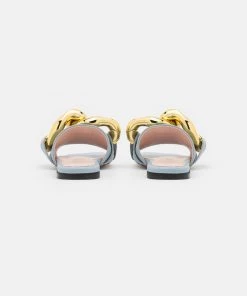 L37 PART OF THE GAME Pantolette Flach Blue Damen 11 L37 PART OF THE GAME Pantolette Flach Blue Damen -Moves Offizieller Webshop e80ea1952b634d56963e58bd1cc6774c