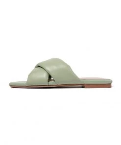 L37 Damen COSTA BRAVA Pantolette Flach Green