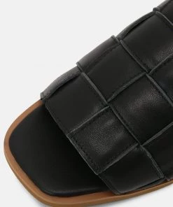 L37 Damen Pantolette Flach Black -Moves Offizieller Webshop f6a5e809498741f1a28d536fe4eb6e52