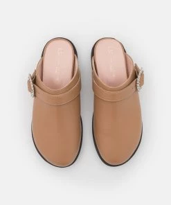 L37 Damen IN MY ARMS Pantolette Flach Tan -Moves Offizieller Webshop f78209c2b37b422aa628b865556dc527